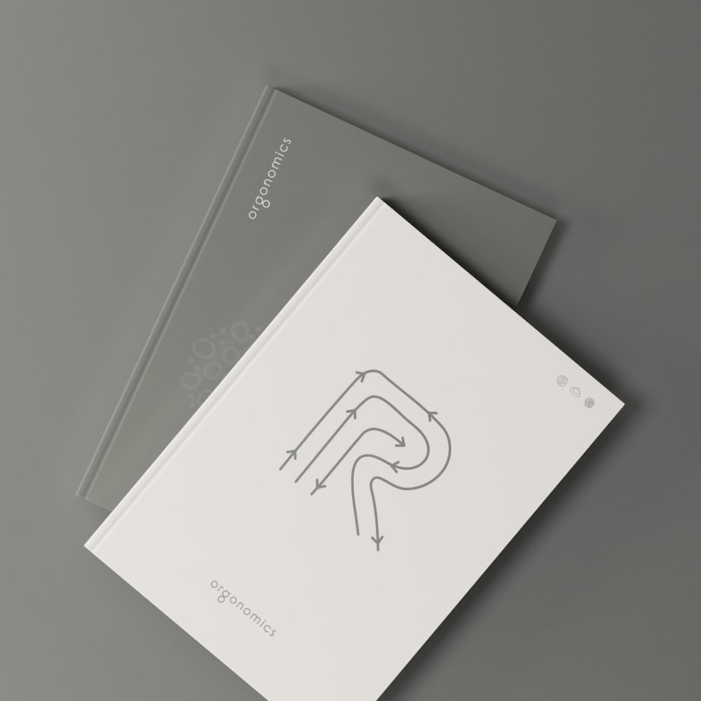 Orgonomics - Hardback Book Design