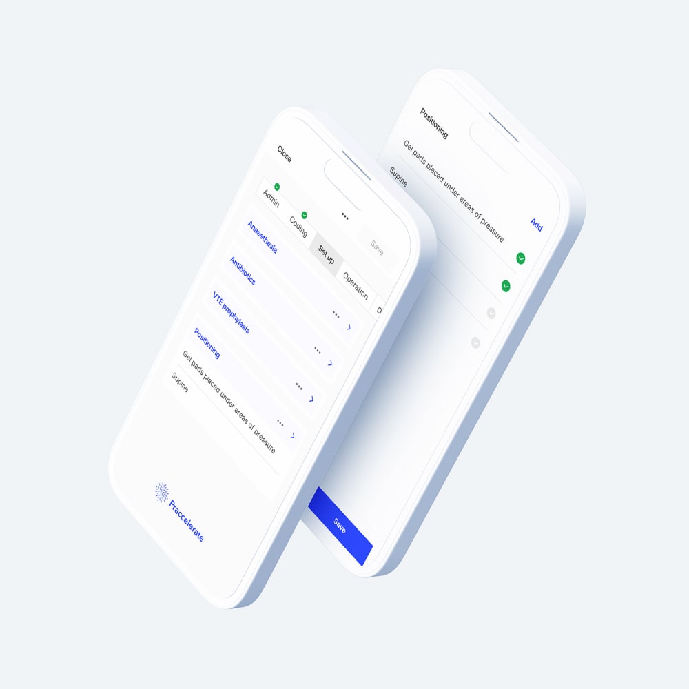Praccelerate - App Design (Mobile)