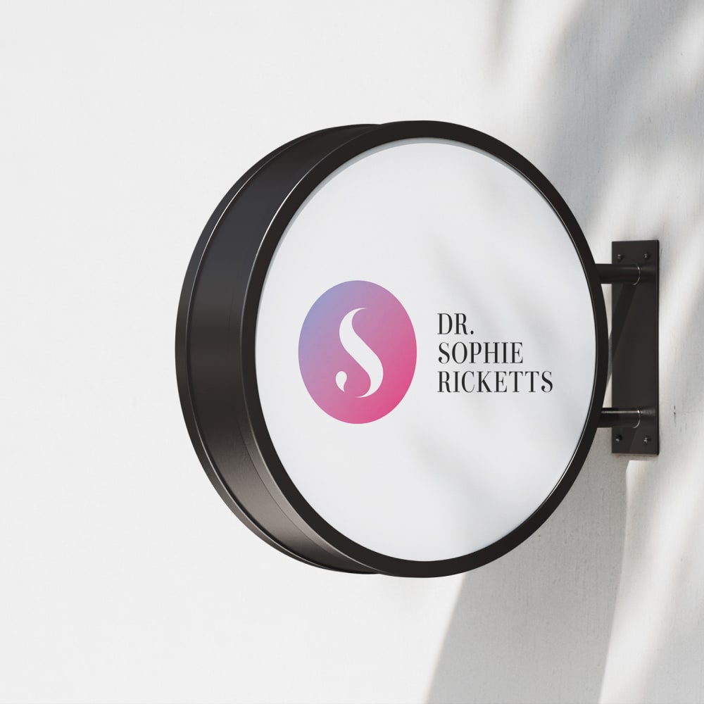 Dr. Ricketts - Exterior Sign Design